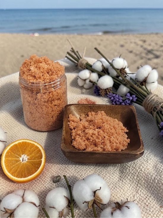 Orchid & Vine Other - Body Scrub Skincare Beauty Exfoliation Salt Scrub Orchid & Vine Luxury Hydration
